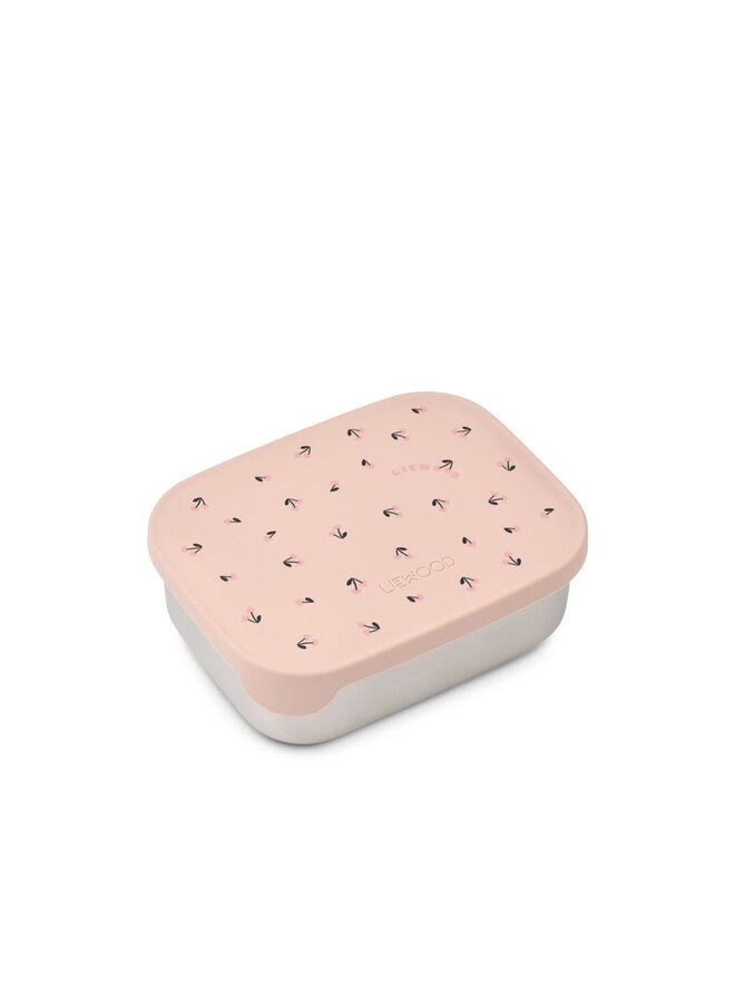 Liewood | arthur printed lunch box | mini cherry heart / rosey
