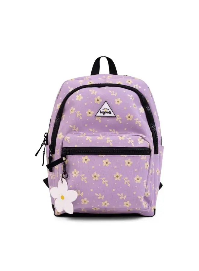 Little Legends | backpack l | lila flower