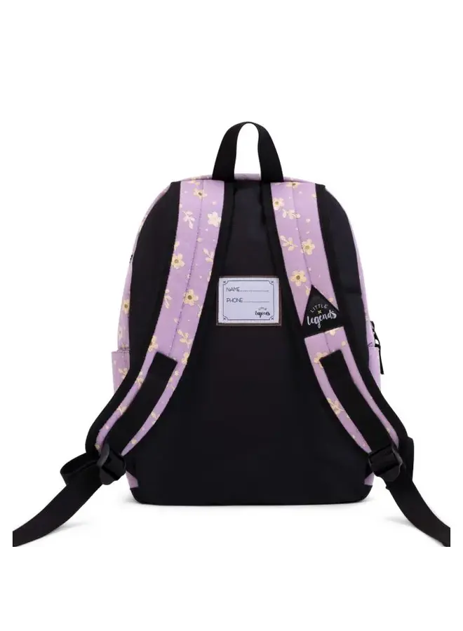 Little Legends | backpack l | lila flower