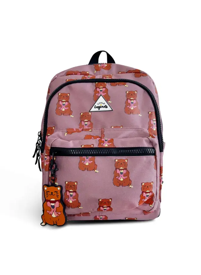 Little Legends | backpack l | chinese cat lilac