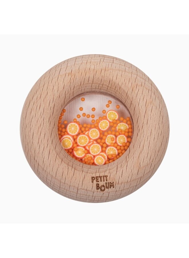 Petit Boum | sensory donut | oranges
