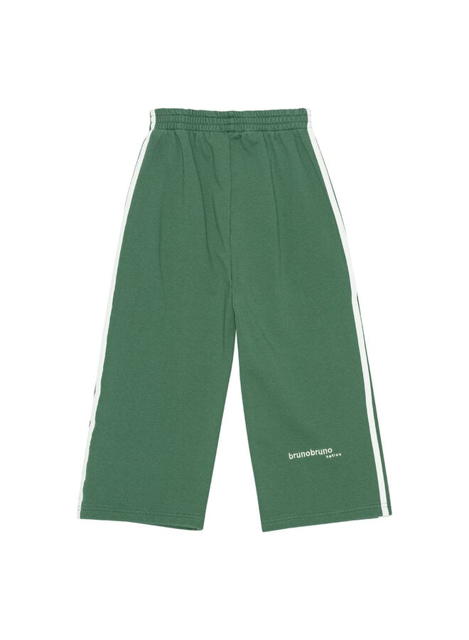 Brunobruno nation | francis stripe sweat pants nb | myrtle green
