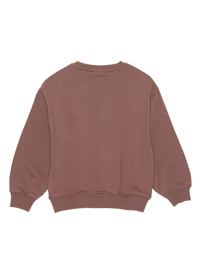 Brunobruno nation | norah sweatshirt | marron plum