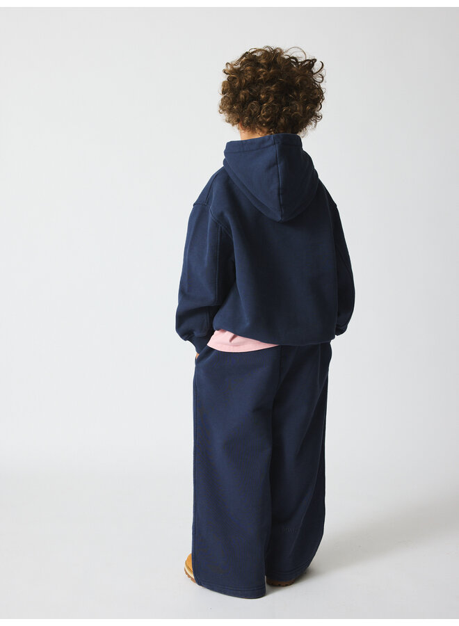 Brunobruno nation | nicolaj embr hoodie | mood indigo blue