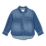 Brunobruno nation | ina denim shirt | mid blue denim