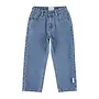 Piupiuchick | unisex trousers | washed navy denim