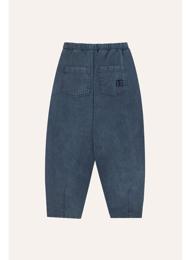 The Campamento | blue washed trousers | blue