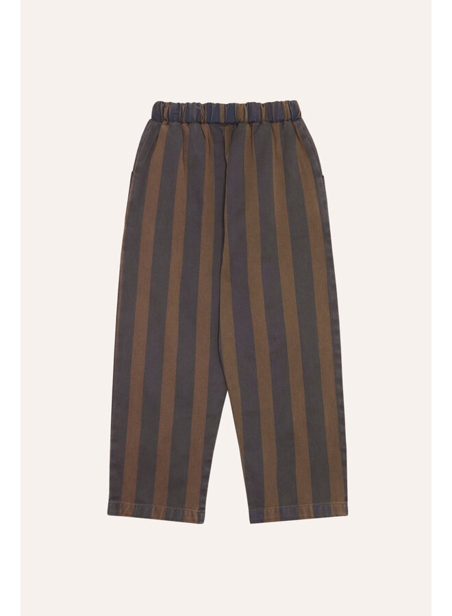 The Campamento | blue stripes trousers | blue