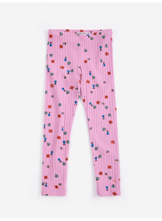 Bobo Choses | blossom all over leggings | pink