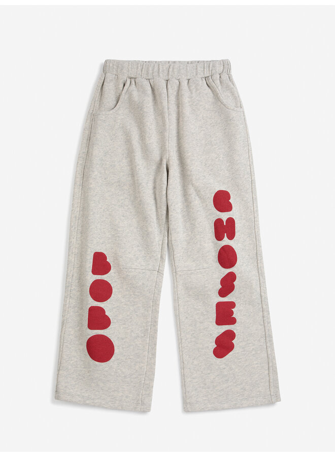 Bobo Choses | bobo choses bolder jogging pants | light heather grey