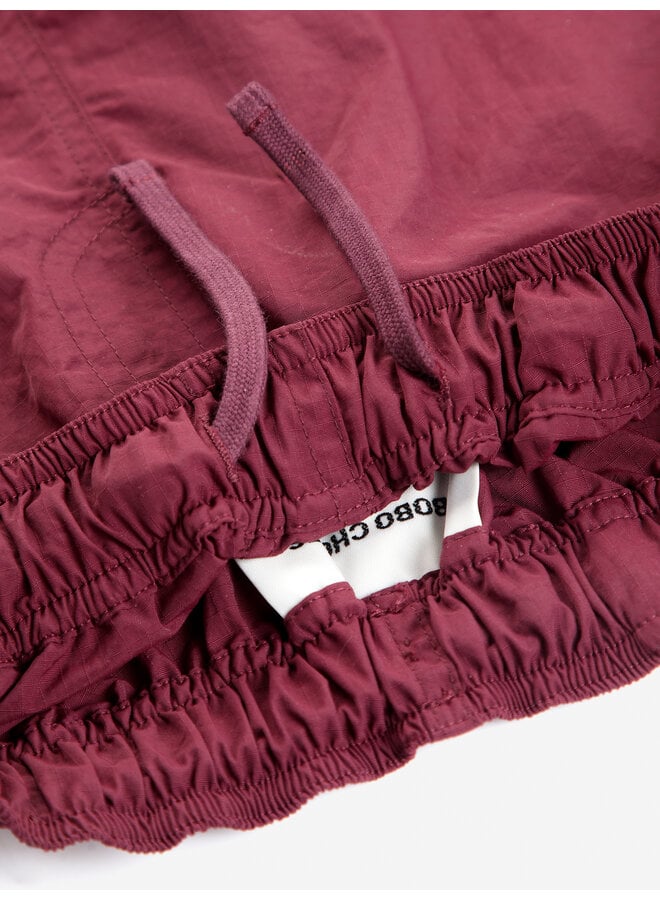 Bobo Choses | bobo choses bolder tracksuit pants | burgundy red
