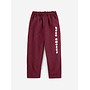 Bobo Choses | bobo choses bolder tracksuit pants | burgundy red