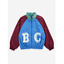 Bobo Choses | b.c. embossed tracksuit jacket | blue