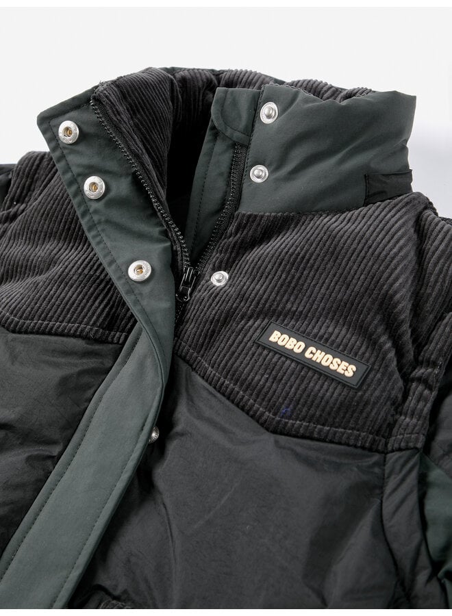 Bobo Choses | bobo choses padded anorak | midnight blue