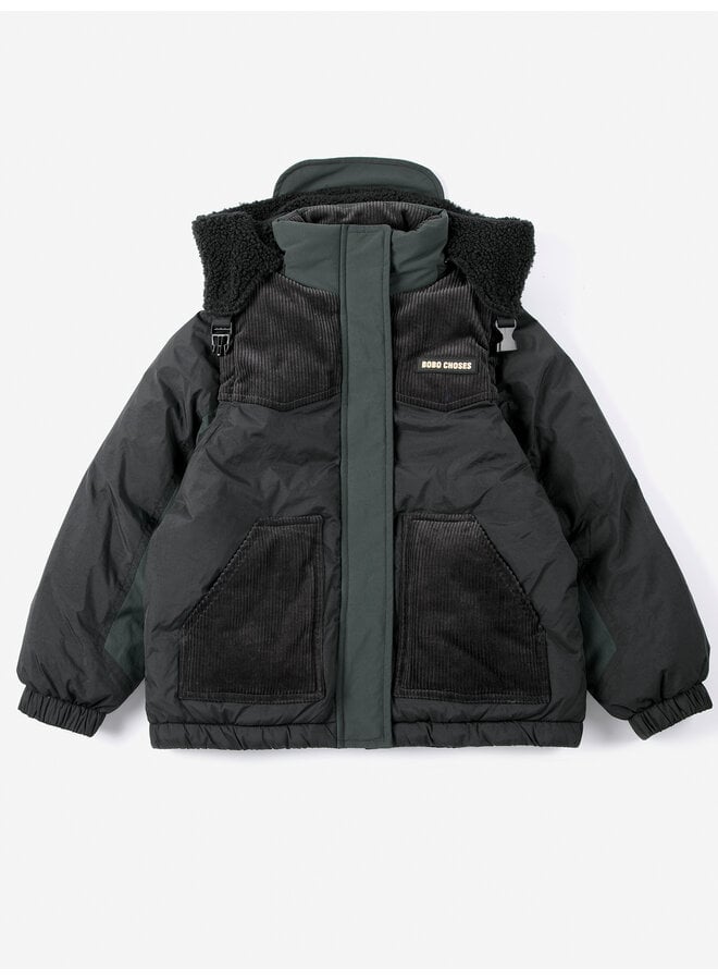 Bobo Choses | bobo choses padded anorak | midnight blue