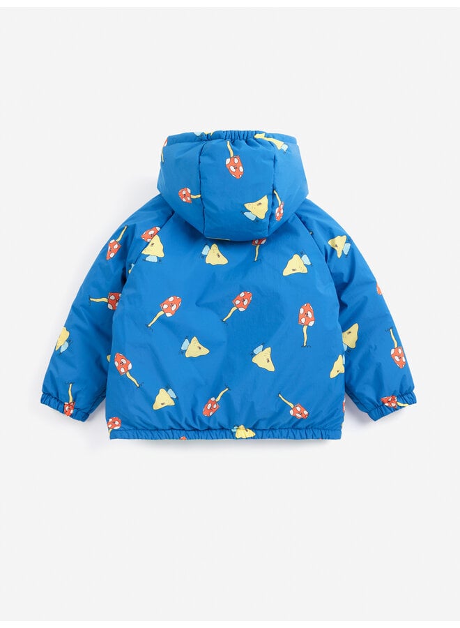 Bobo Choses | mush monster duo all over reversible anorak | blue