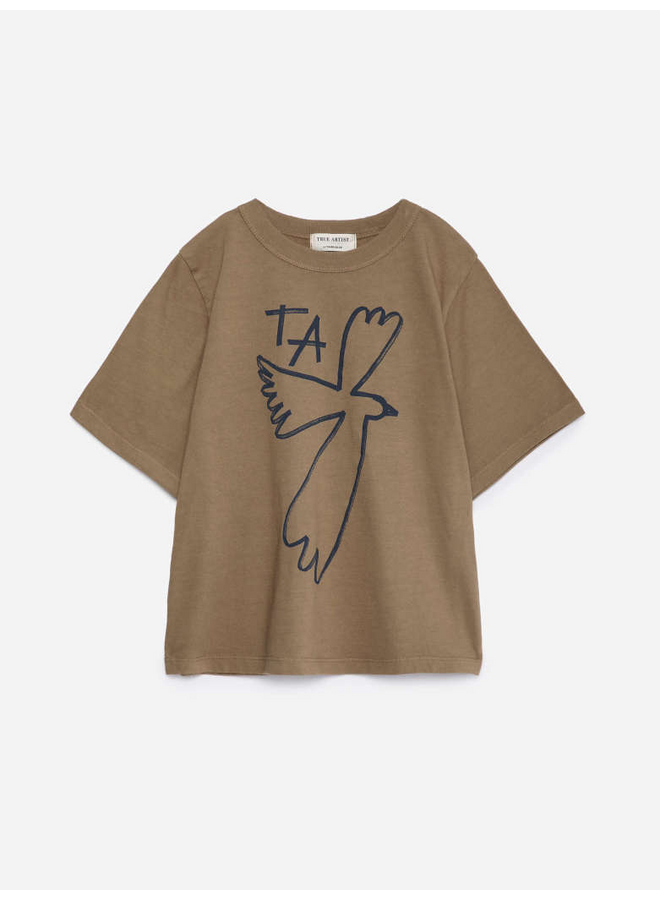 True Artist | t-shirt nº05 otter brown | brown