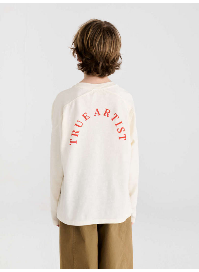 True Artist | t-shirt nº23 ivory white | offwhite