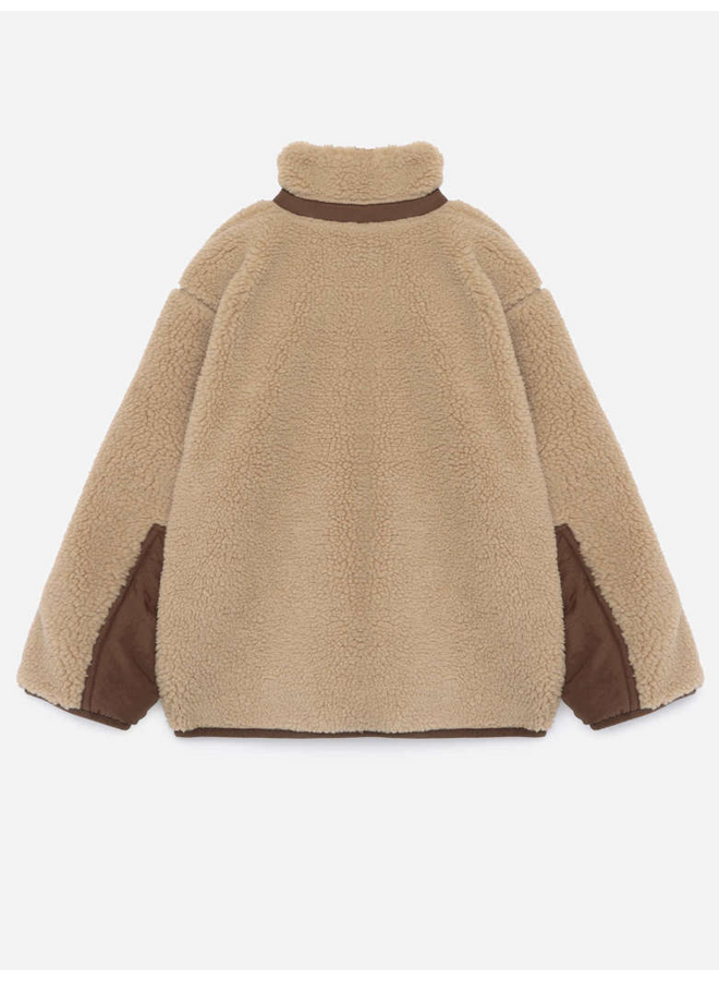 True Artist | reversible jacket nº03 otter brown | brown