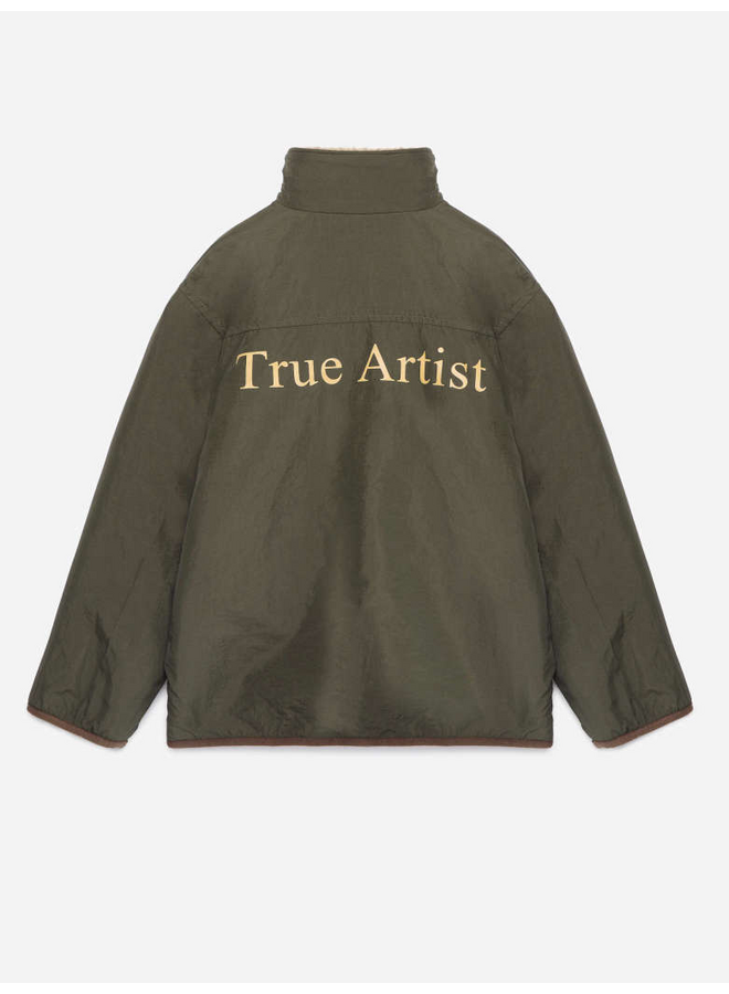 True Artist | reversible jacket nº03 otter brown | brown