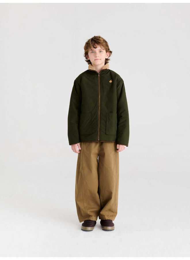 True Artist | reversible jacket nº03 otter brown | brown