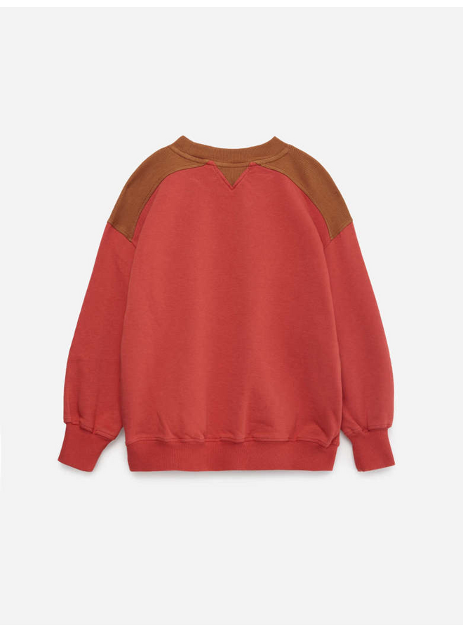 True Artist | sweatshirt nº14 deep red | red