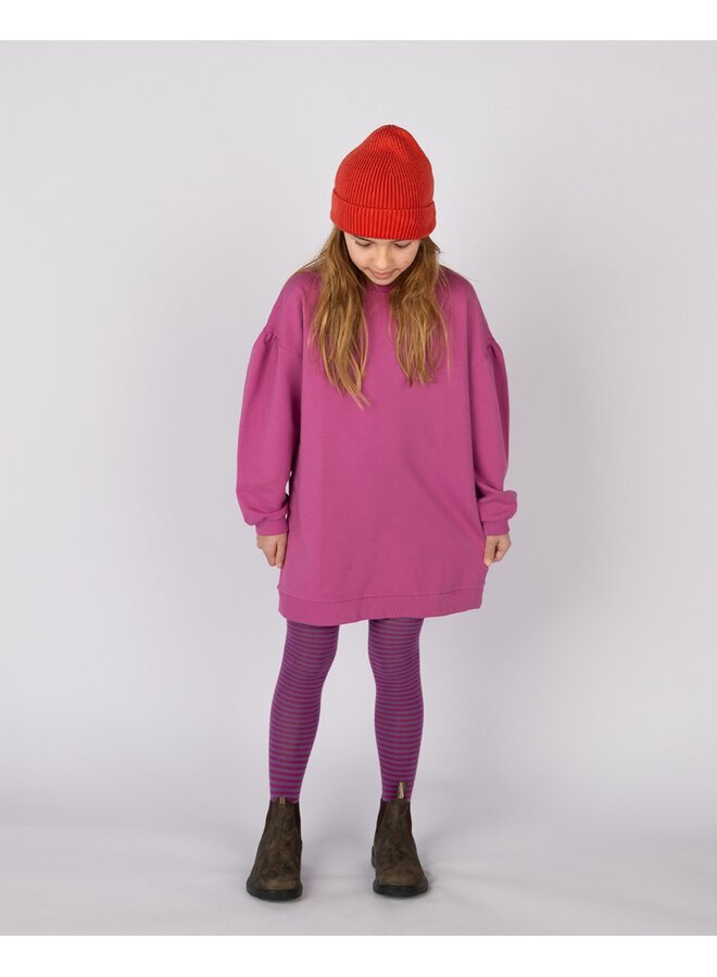 Nixnut | stripe tights | blueberry stripe