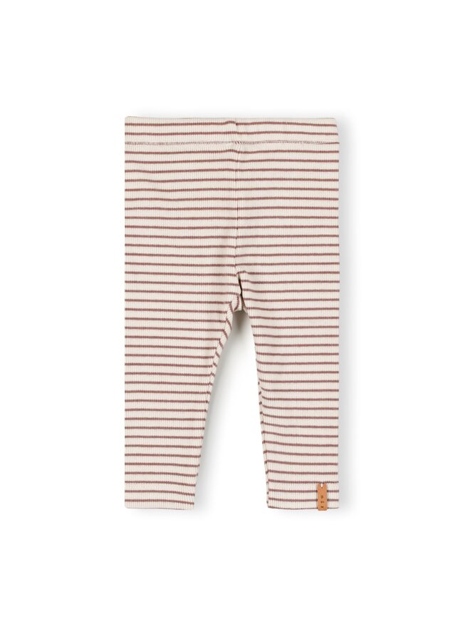 Nixnut | bir legging | mauve stripe