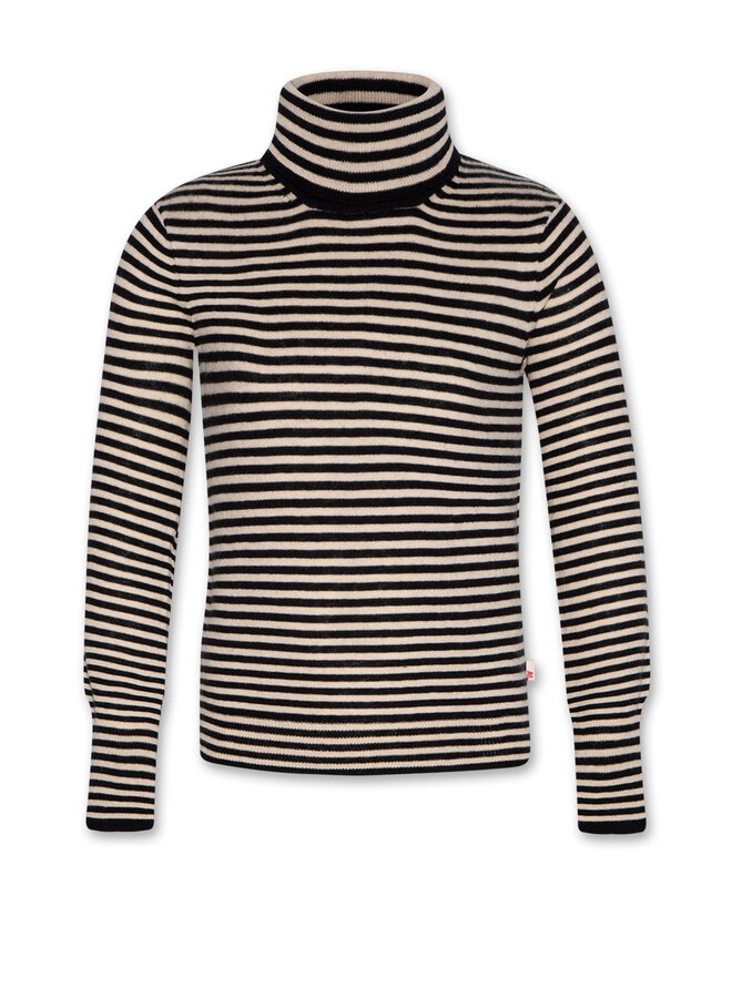 AO76 | vicky turtle-neck  | washed black
