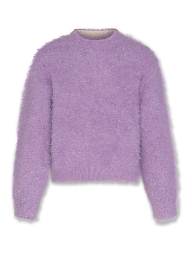 AO76 | carla c-neck  | purple