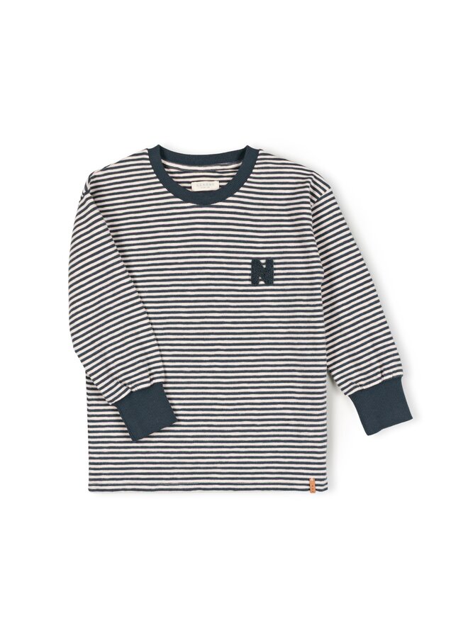 Nixnut | rim longsleeve | snow stripe