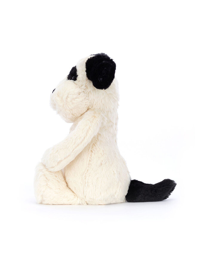 Jellycat | bashful rufferty black & cream puppy original