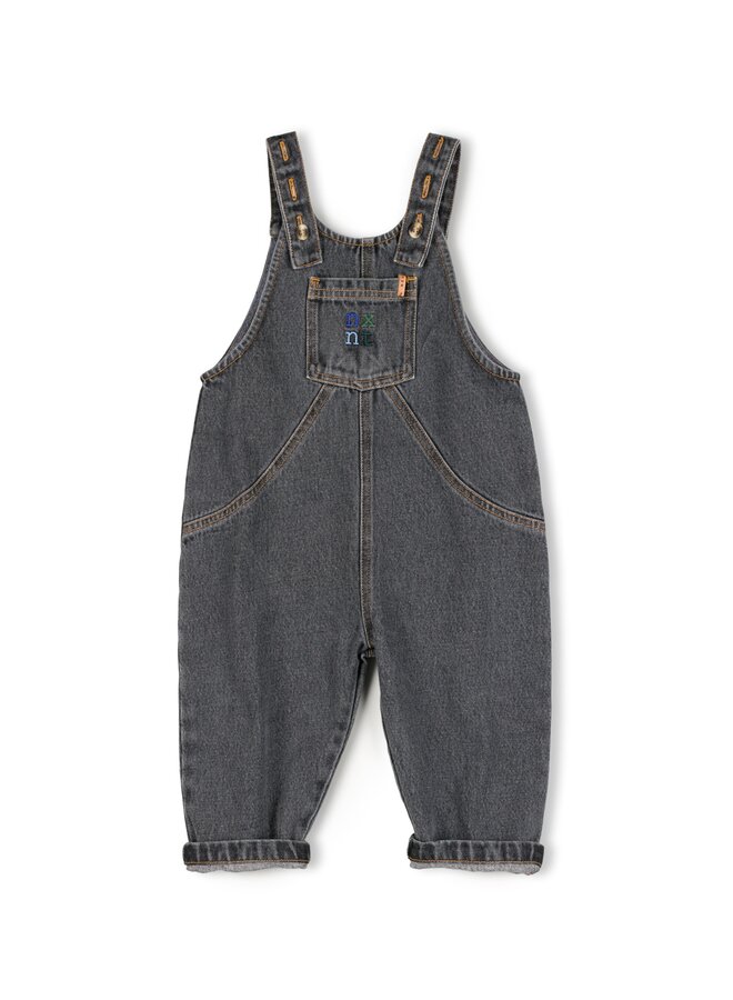 Nixnut | mel dungaree | antracite
