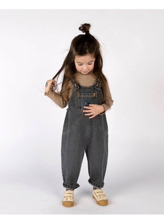 Nixnut | mel dungaree | antracite