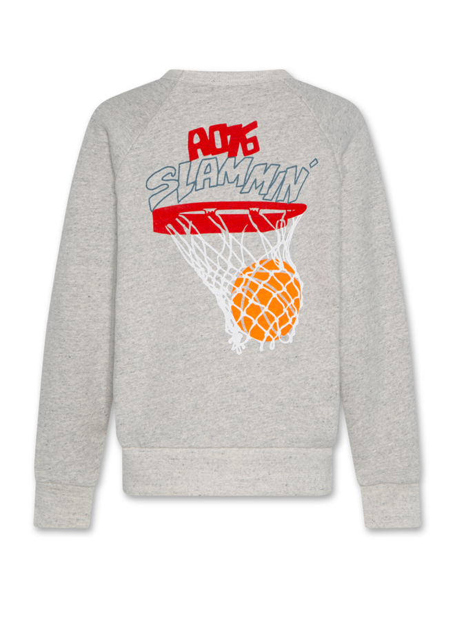 AO76 | moon sweater slammin  | grey melange