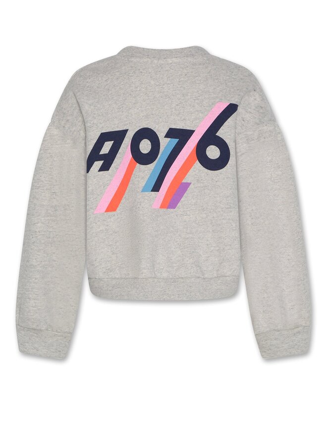 AO76 | noemi sweater 76  | grey melange