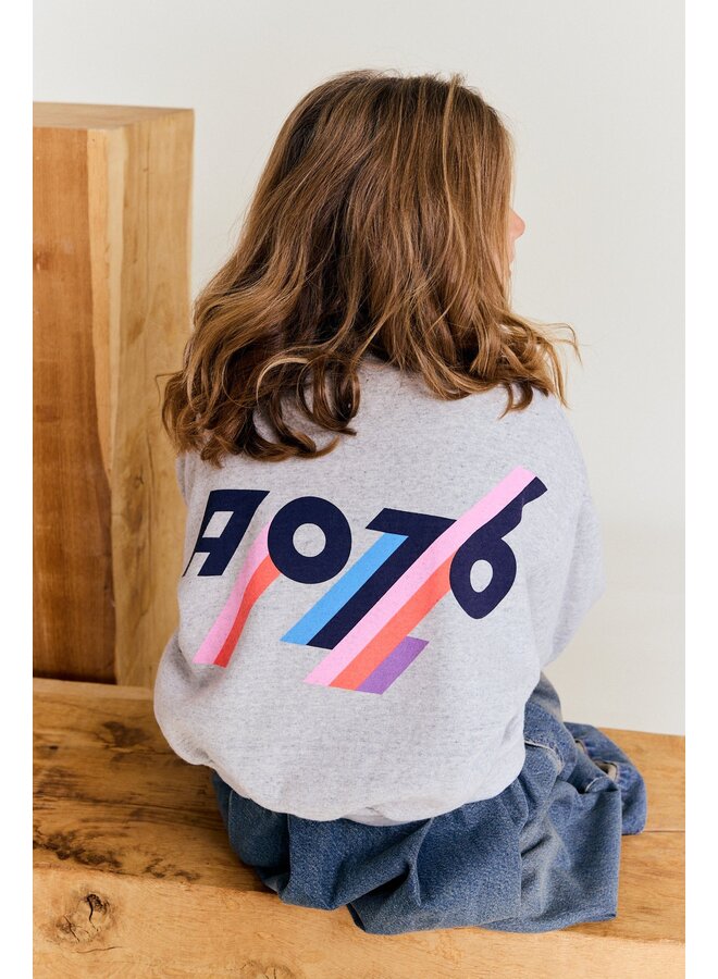 AO76 | noemi sweater 76  | grey melange