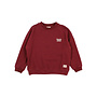 Buho | tennis sweatshirt | pomegranate