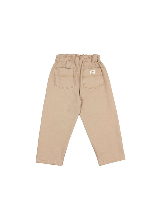 Buho | twill pants | biscuit