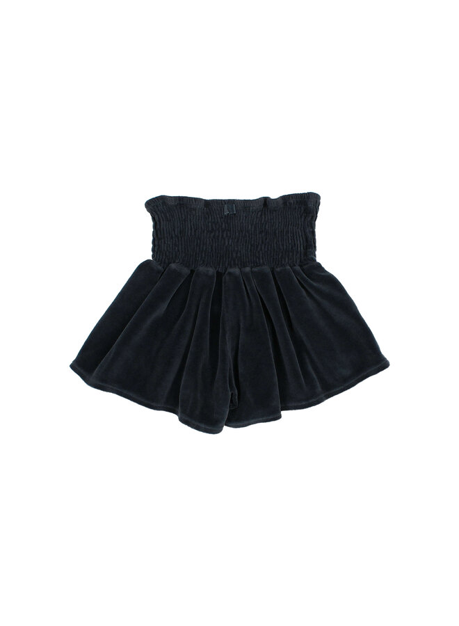 Buho | velvet skirt-short | whale