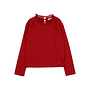 Buho | ruffle t-shirt | cherry
