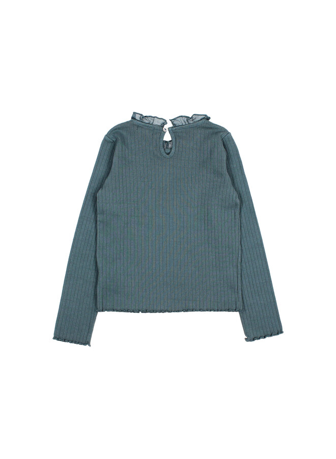 Buho | ruffle t-shirt | harbour