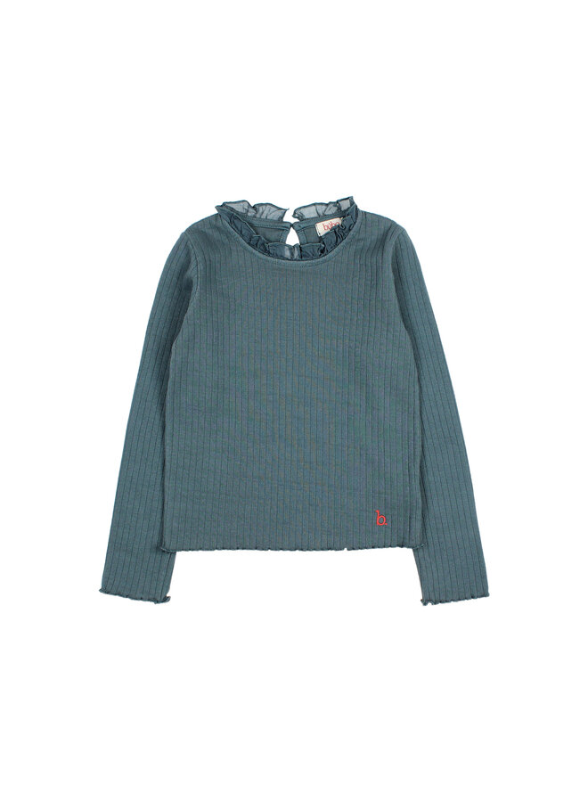 Buho | ruffle t-shirt | harbour