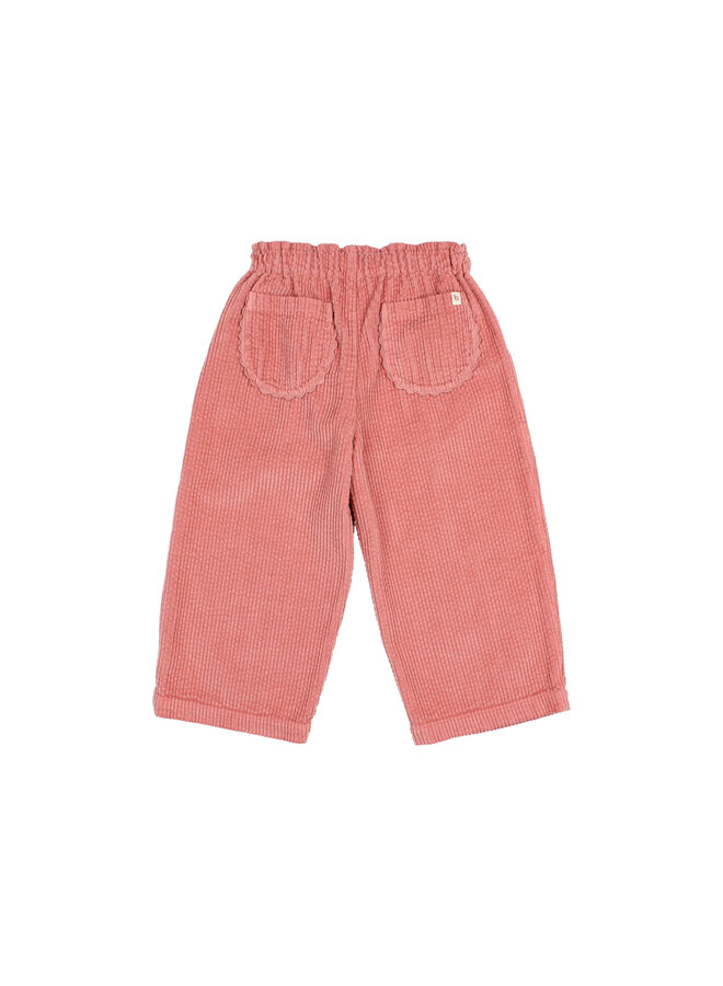 Buho | corduroy girly pants | peony