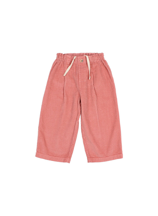 Buho | corduroy girly pants | peony