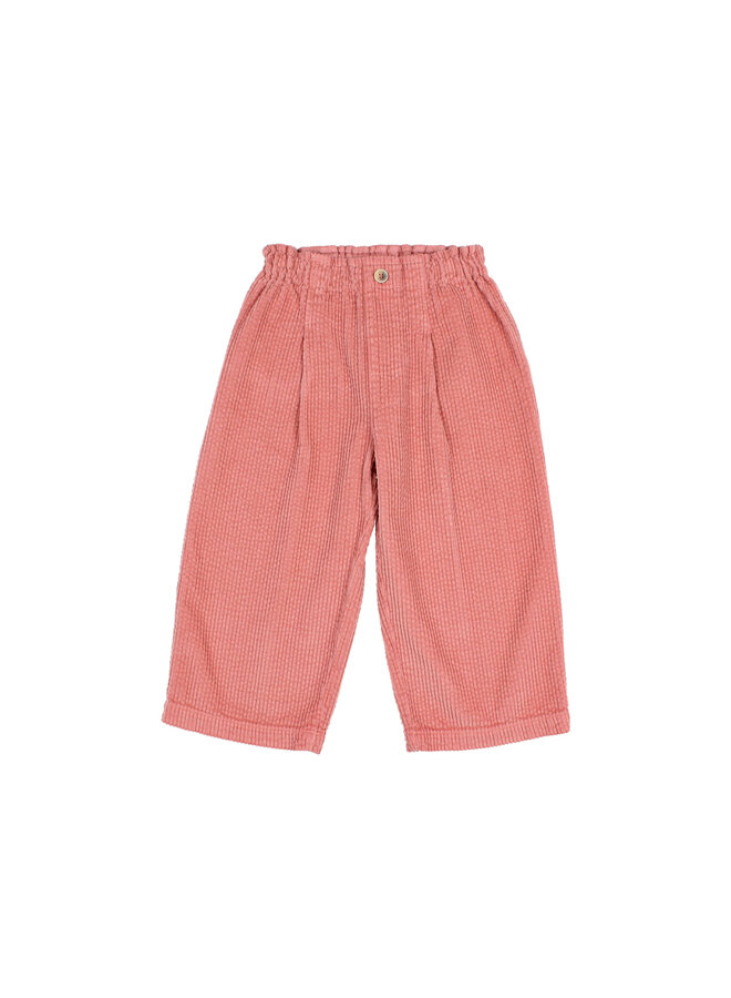 Buho | corduroy girly pants | peony