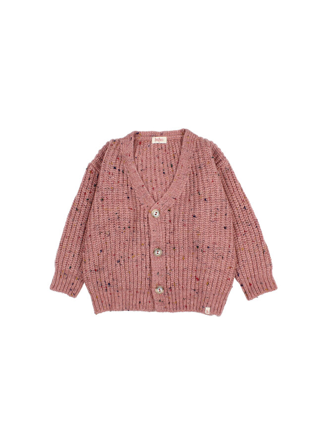 Buho | botonato cardigan | peony