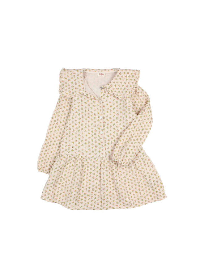 Buho | cottage dress | pink