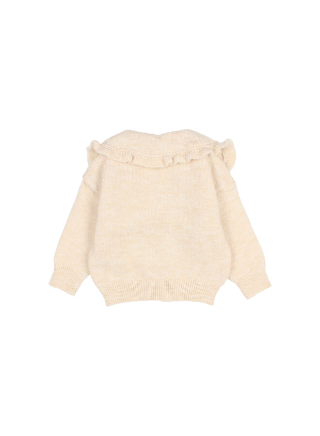 Buho | bb girly cardigan | ecru