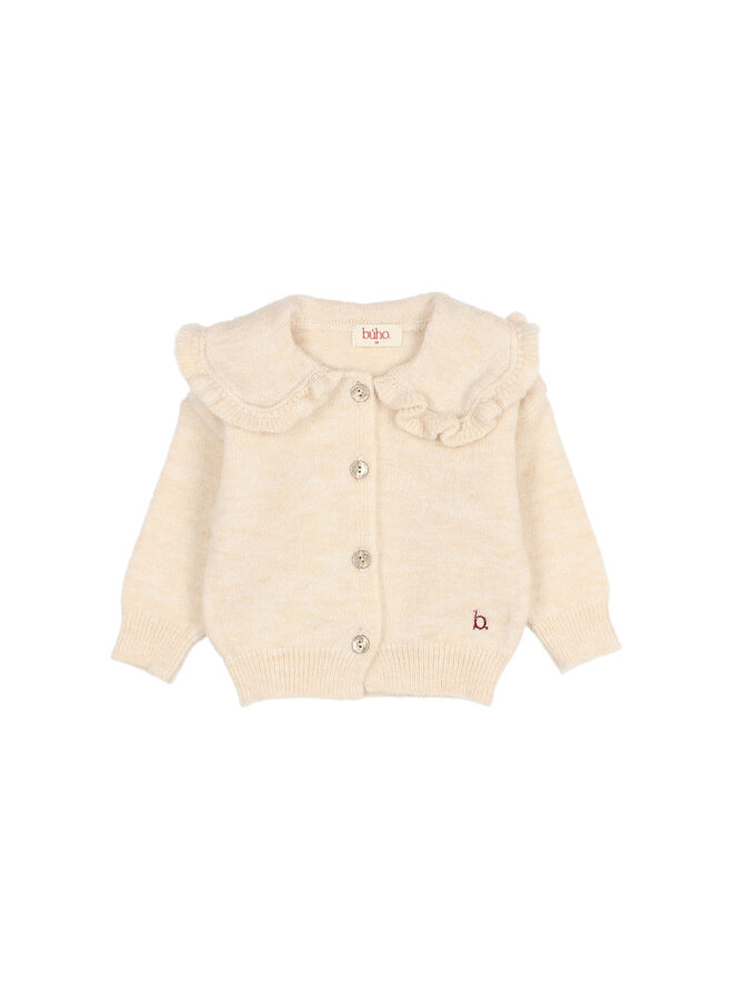 Buho | bb girly cardigan | ecru